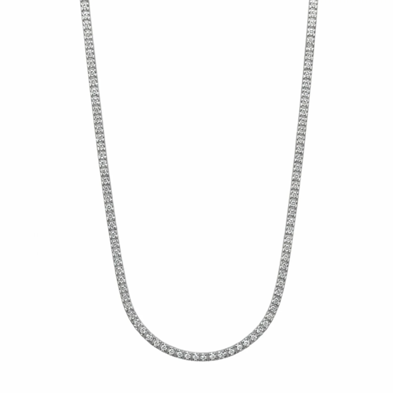 Tennis Necklace 4,28 ct