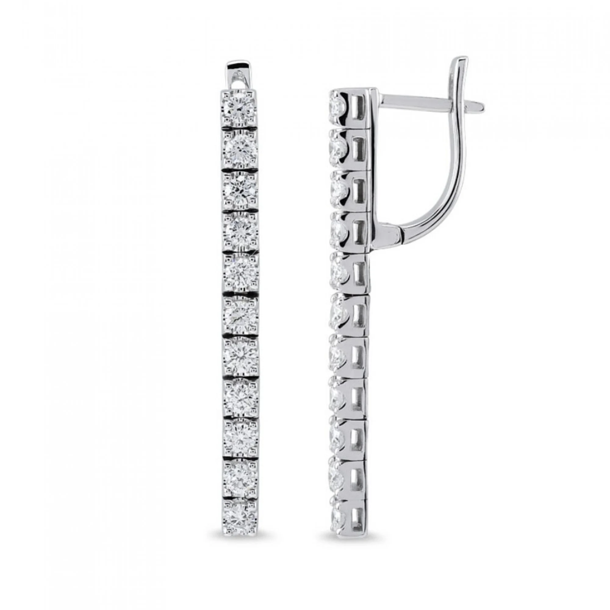 Earrings 0,75 ct