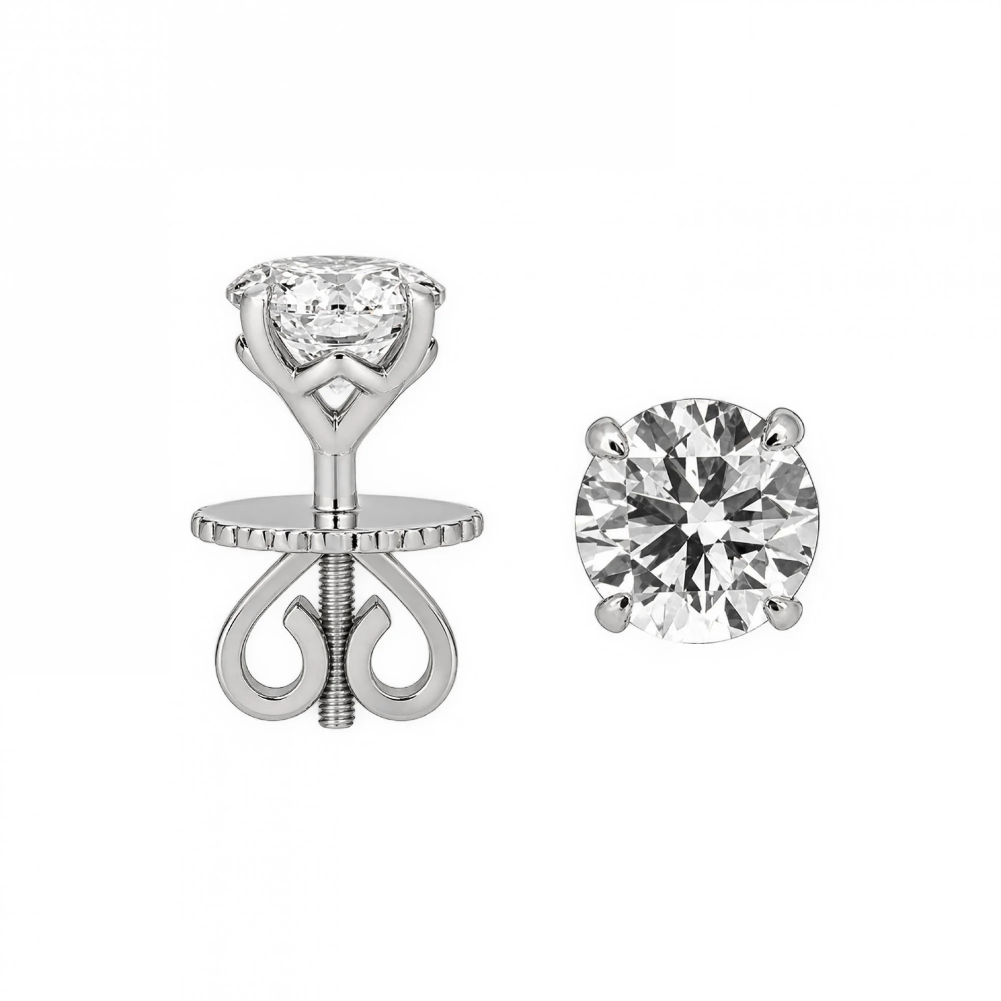 Earrings 0,70 - 0,70 ct