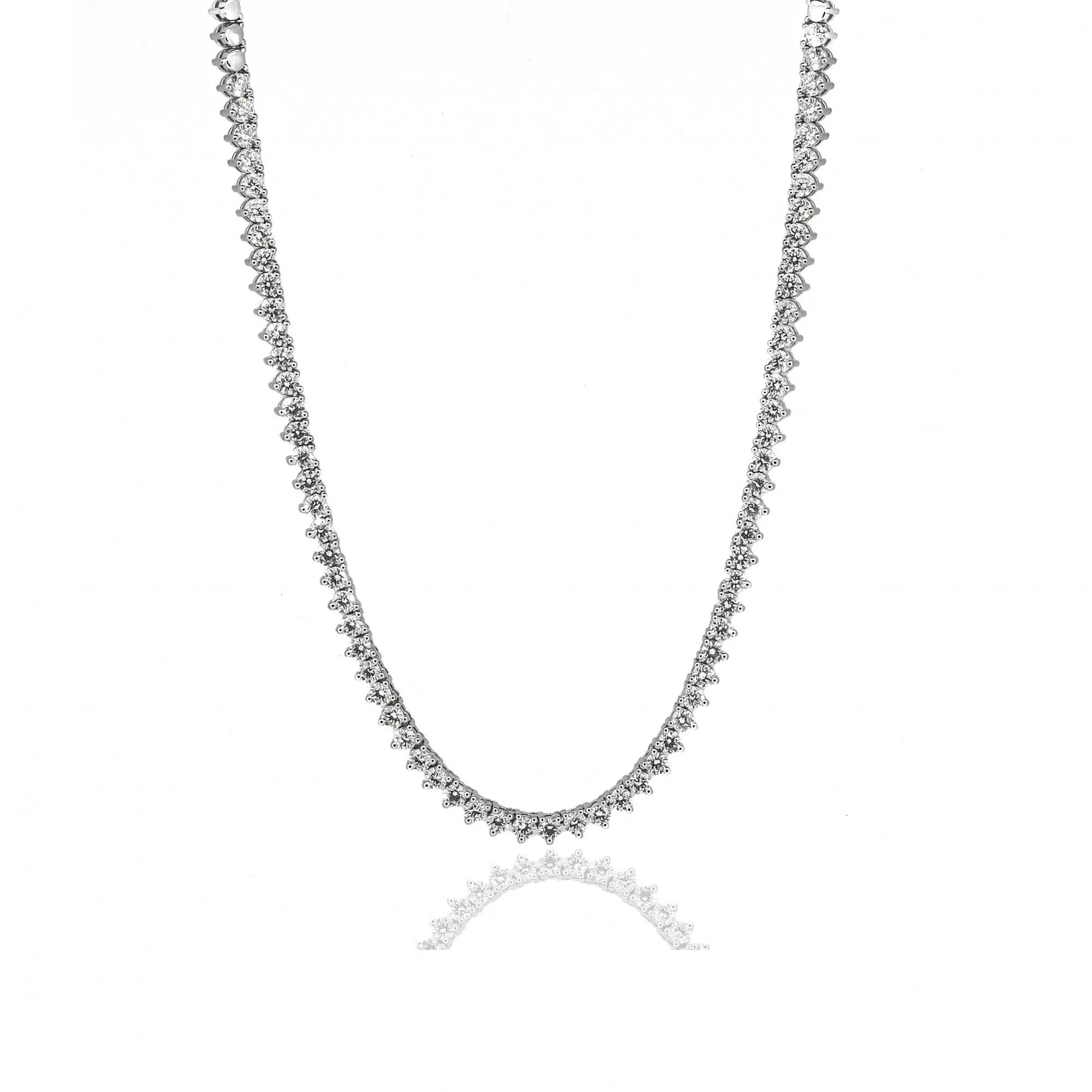 Tennis Necklace (Half) 6,38 ct