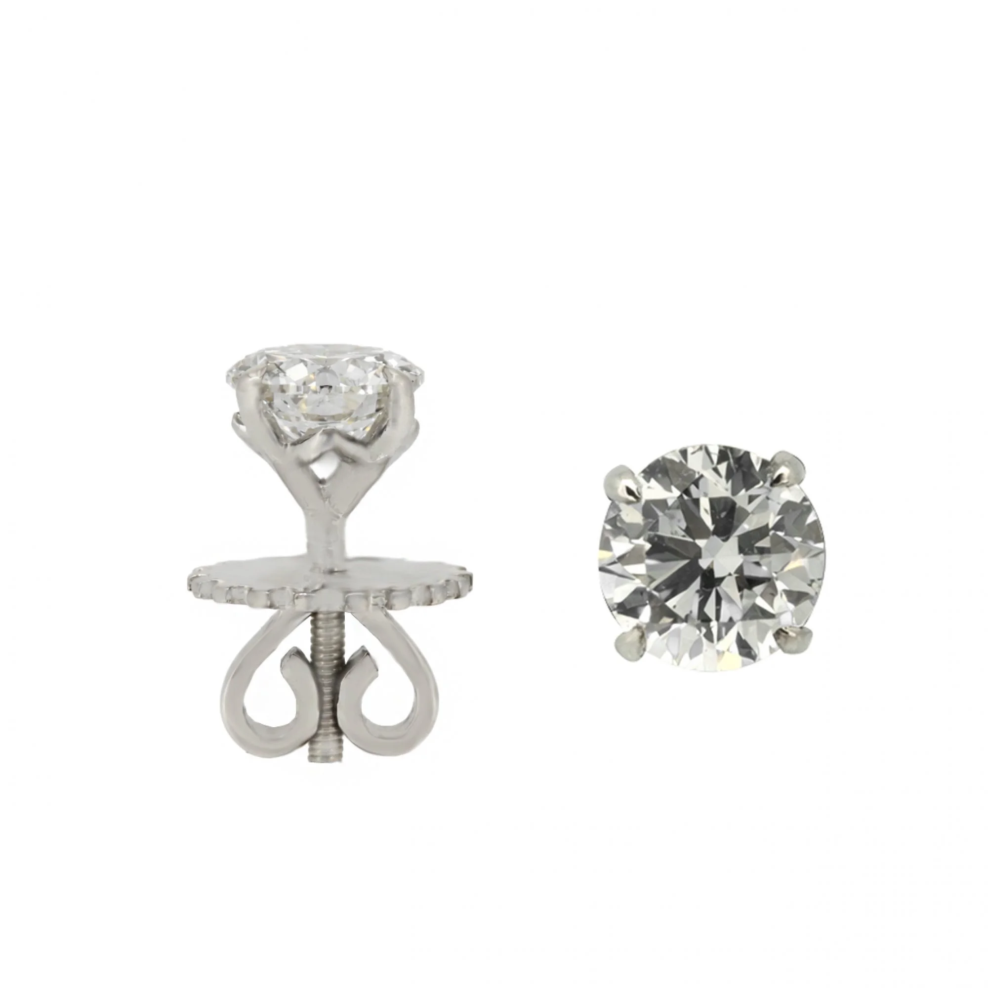 Solitaire Earrings 1,40 ct