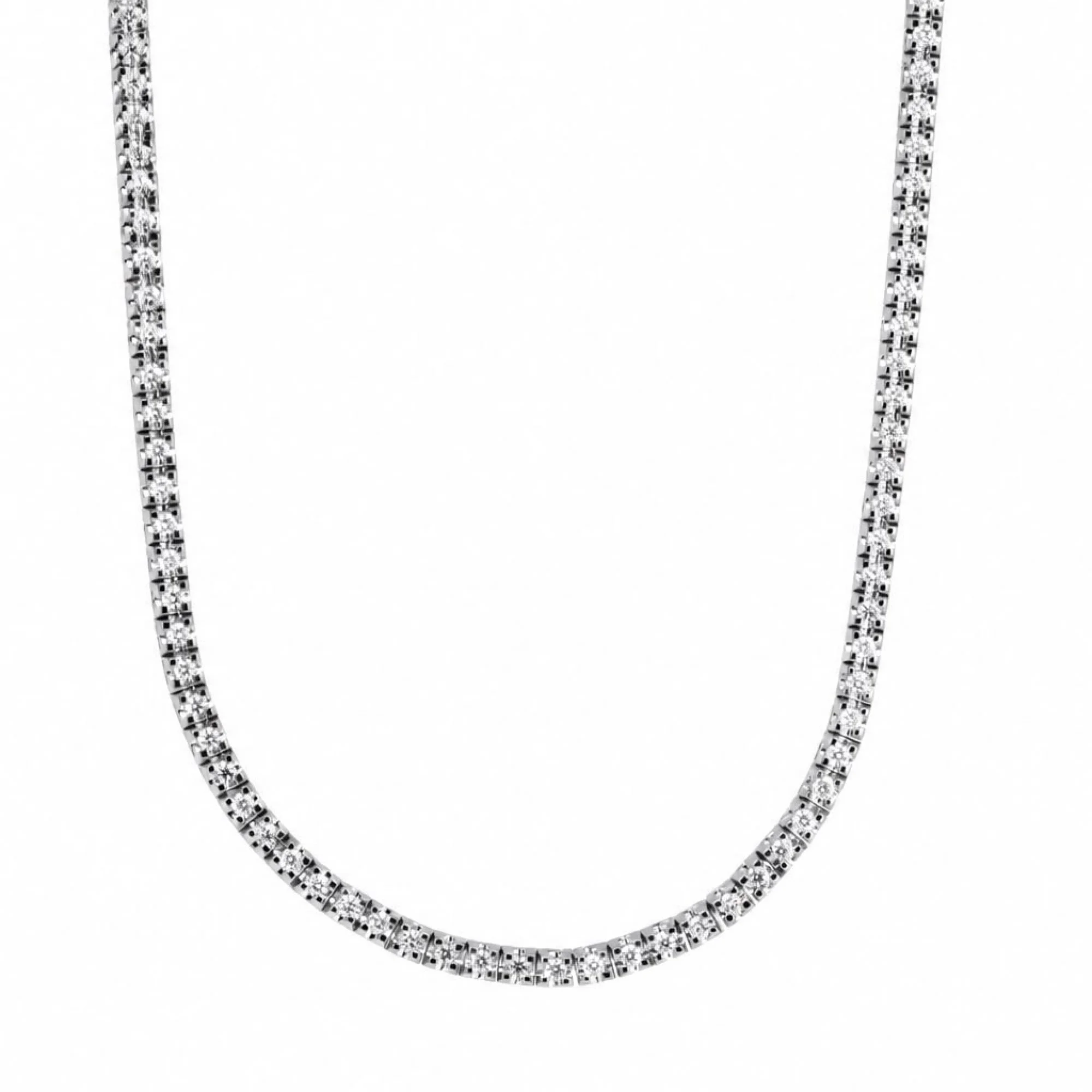 Tennis Necklace 3,28 ct